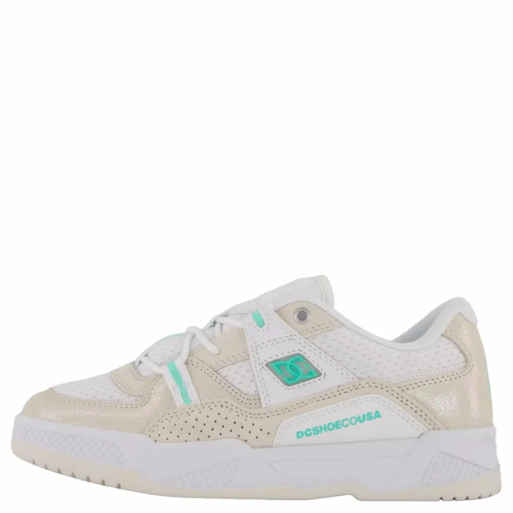 DC Shoes Construct White/white/monogram Vit Outlet