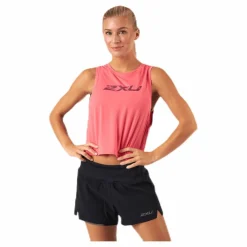 Contender Crop Tank-W Pink*2XU Discount