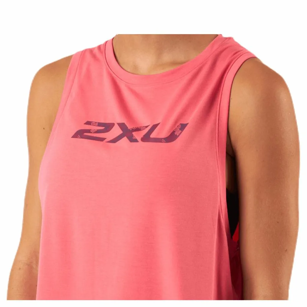Contender Crop Tank-W Pink*2XU Discount
