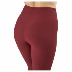 Control Rib Tights Oxblood Red*BLACC Hot