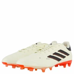 adidas Copa Pure II Pro Firm Ground Boots Ivory / Core Black / Solar Red Vit Online