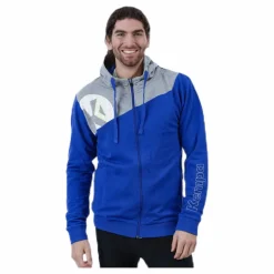 Kempa Core 2.0 Hood Jacket Blue/Grey Blå och Grå