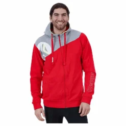 Core 2.0 Hood Jacket Grey/Red*Kempa Online
