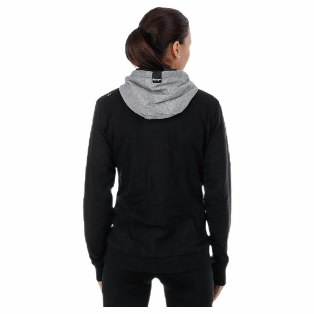 Core 2.0 Hood Jacket W Black/Grey*Kempa Best