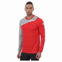 Core 2.0 Longsleeve Grey/Red*Kempa Online
