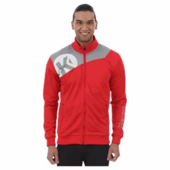 Core 2.0 Poly Jacket Grey/Red*Kempa Clearance