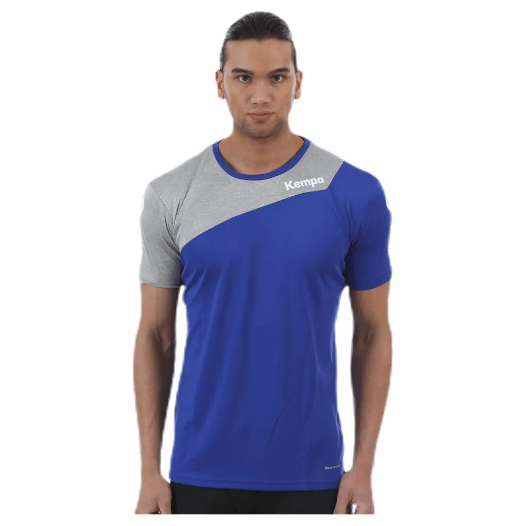 Kempa Core 2.0 Shirt Blue/Grey Blå och Grå Discount