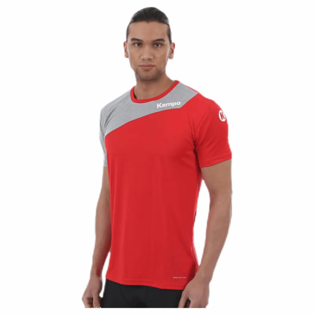 Kempa Core 2.0 Shirt Grey/Red Grå och Röd Clearance