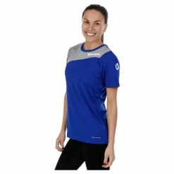 Kempa Core 2.0 Shirt W Blue/Grey Blå och Grå Sale