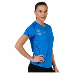 Newline Core Coolskin Tee Blue Blå Sale