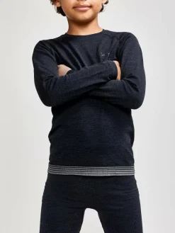 Core Dry Active Comfort Ls Jr Black*Craft Online