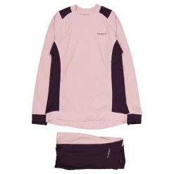 Craft Core Dry Baselayer Set W Charm/dk Plum Rosa