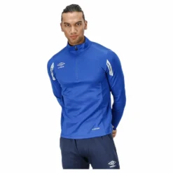 Umbro Core Sweat Half Zip Blue Blå Hot