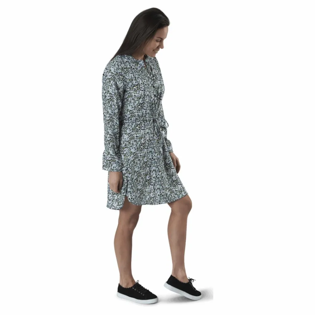Cory L/S V-Neck Tunic Wvn Blue*Only Sale