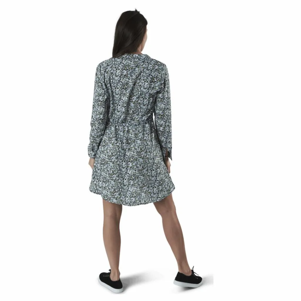 Cory L/S V-Neck Tunic Wvn Blue*Only Sale