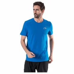 Newline Cotton/Poly Tee Blue Blå Sale