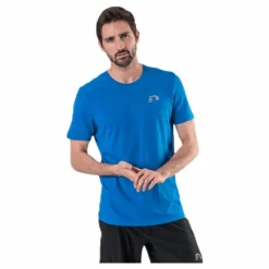 Newline Cotton/Poly Tee Blue Blå Sale