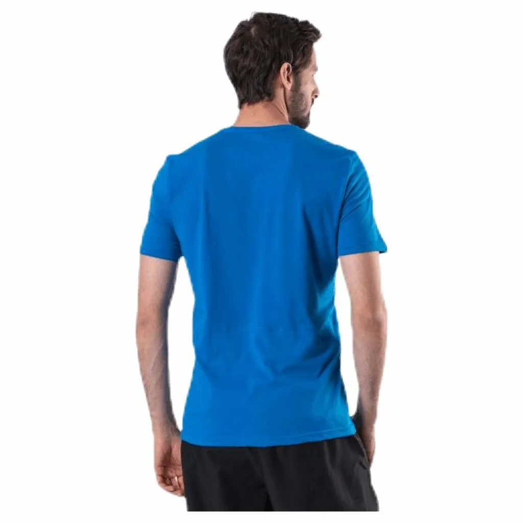 Newline Cotton/Poly Tee Blue Blå Sale