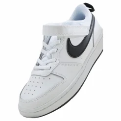 Court Borough Low 2 Little Kids' Shoes WHITE/BLACK*Nike Hot