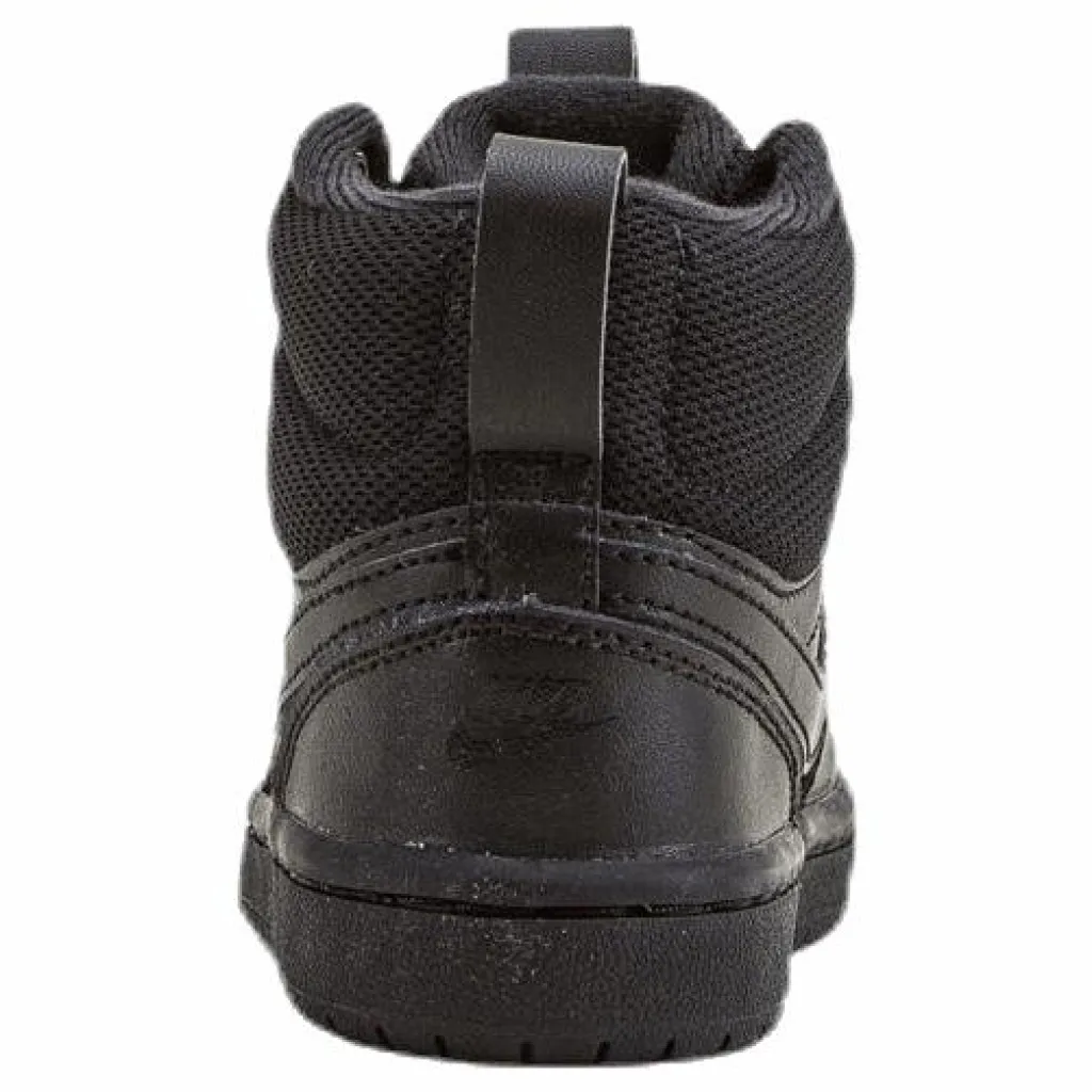 Court Borough Mid Boot PS Little kids Black*Nike Sale