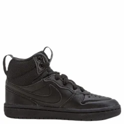 Court Borough Mid Boot PS Little kids Black*Nike Sale
