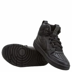 Court Borough Mid Boot PS Little kids Black*Nike Sale