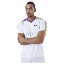 Court Breathe Slam Polo White/Beige*Nike New