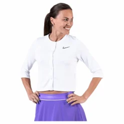 Nike Court Cardigan White/Black Vit