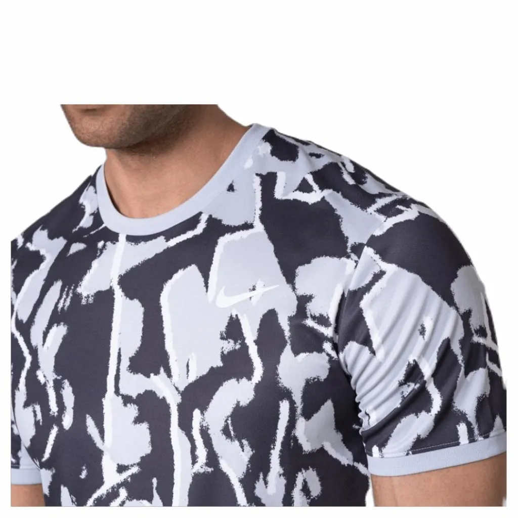 Nike Court Dri-FIT Printed White/Grey Flerfärgad Outlet