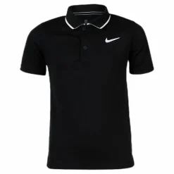 Nike Court Dry Polo Team Black Svart Discount