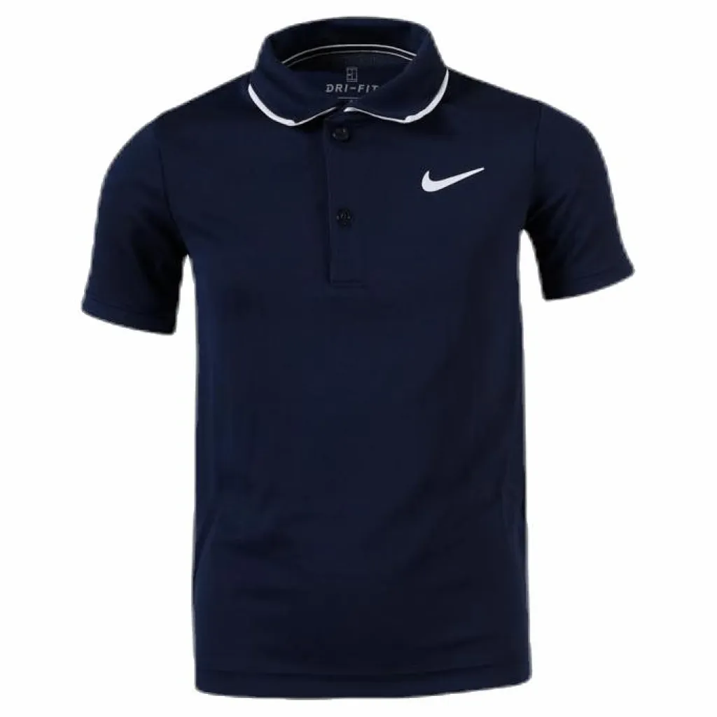 Nike Court Dry Polo Team Blue Blå Clearance