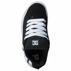 DC Shoes Court Graffik Black/white Svart Clearance