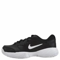 Nike Court Lite Junior White/Black Svart Clearance