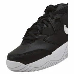 Nike Court Lite Junior White/Black Svart Clearance