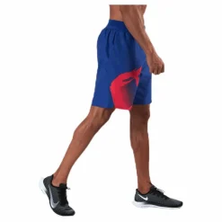 Nike Court Slam Ny Nt Shorts Blue/Red Blå Online