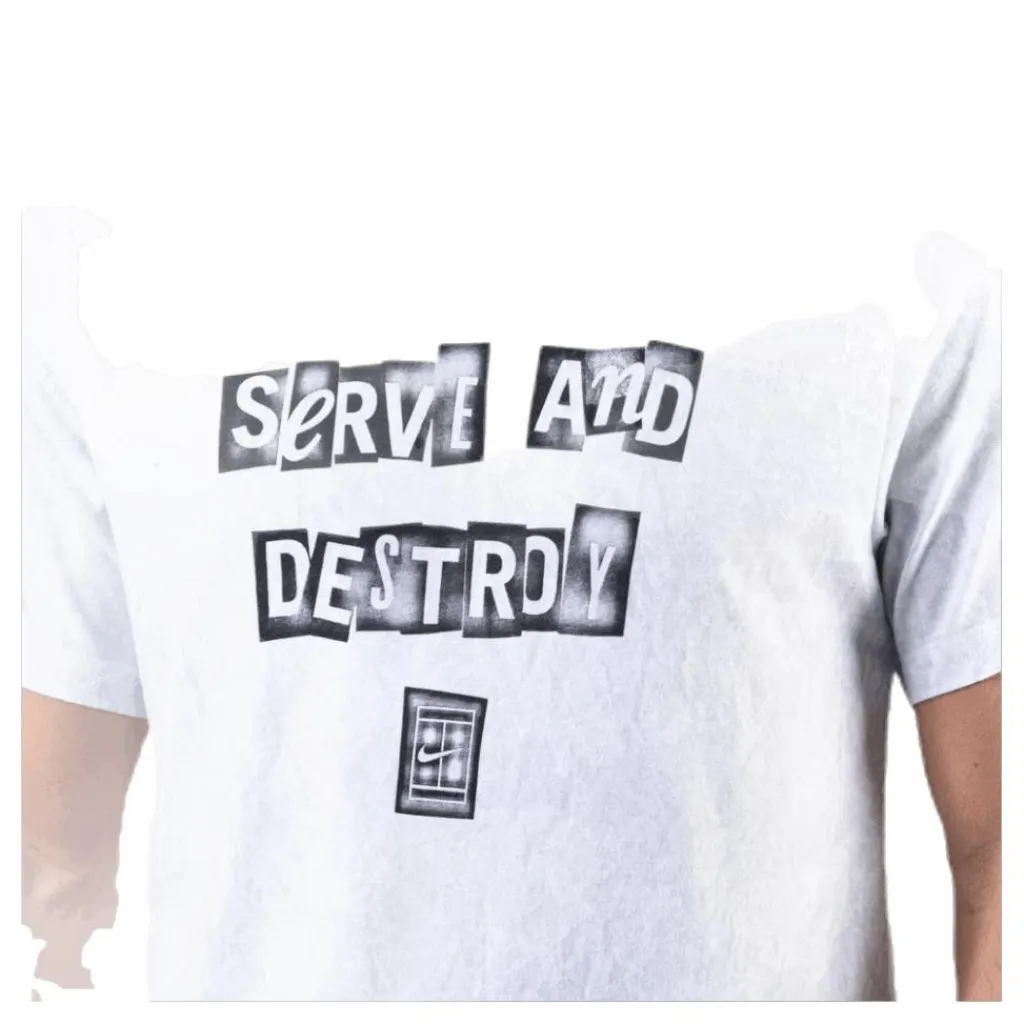 Court Wimbledon Tee GFX White*Nike Sale