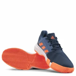 adidas Tennis Courtjam XJ Blue/Orange Blå och Orange Sale