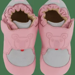 Affenzahn Crawling Shoe Leather Crawly Koala Pink Outlet