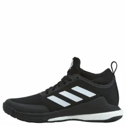 adidas CrazyFlight Mid Volleyball Shoes Core Black / Cloud White / Core Black Svart Sale