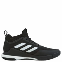 adidas CrazyFlight Mid Volleyball Shoes Core Black / Cloud White / Core Black Svart Sale