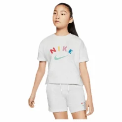 Nike Crew Junior Grey Vit Clearance
