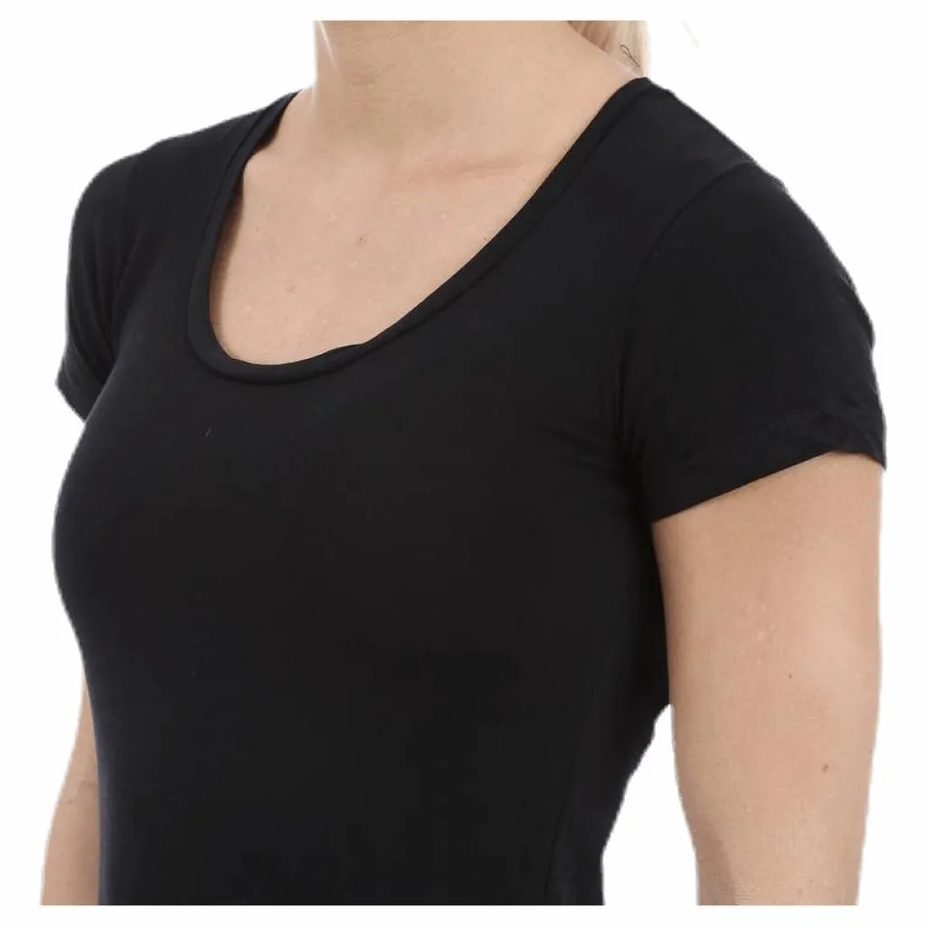 Bread & Boxers Crew Neck Black Svart Discount