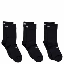 Crew Socks 3 Pack Black/white*2XU Outlet