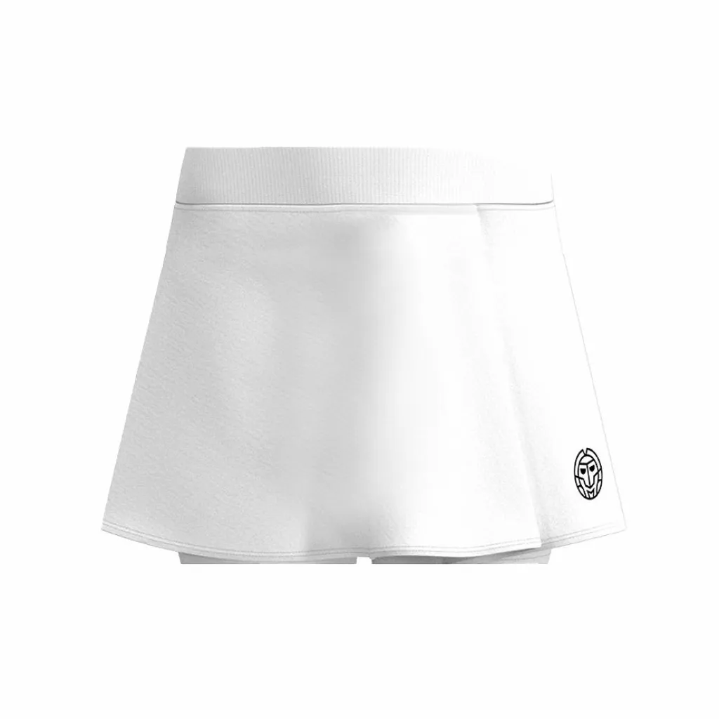 Bidi Badu Crew Wavy Skort White Vit Discount