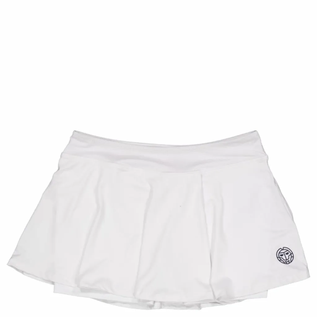 Bidi Badu Crew Wavy Skort White Vit Discount
