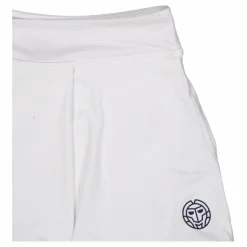 Bidi Badu Crew Wavy Skort White Vit Discount
