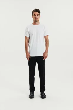 Bread & Boxers Crew-neck Lightweight Cotton 2-pack White Hot