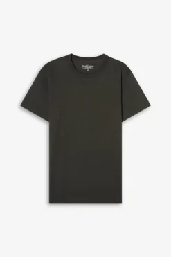 Crew-neck Pima Charcoal*Bread & Boxers New