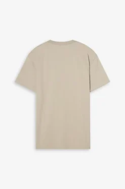 Bread & Boxers Crew-neck Pima Greige Beige Outlet
