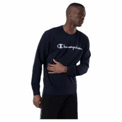 Crewneck Sweatshirt Blue*Champion Sale